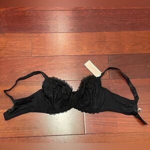 Brand new with tags black bra